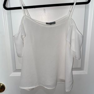Don’t Ask Why white off the shoulder blouse